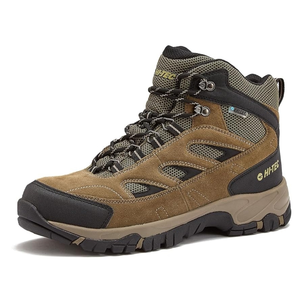 Hi-Tec Men's Brown and Black Hiking Boots